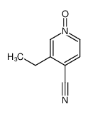 3-ethyl-1-oxy-isonicotinonitrile_89976-60-3