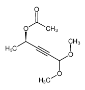 (R)-5,5-dimethoxypent-3-yn-2-yl acetate_899809-69-9