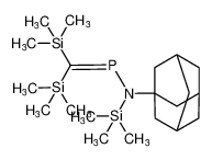 N-(adamantan-1-yl)-1-(bis(trimethylsilyl)methylene)-N-(trimethylsilyl)phosphanamine_89982-45-6