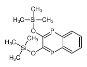 trimethyl-[(3-trimethylsilyloxy-1,4-benzodiphosphinin-2-yl)oxy]silane_89982-98-9