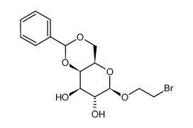 2-bromoethyl 4,6-O-benzylidene-β-D-galactopyranoside_89983-41-5