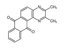 2,3-dimethylnaphtho[3,2-f]quinoxaline-7,12-dione_89986-91-4