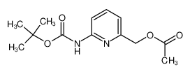 acetic acid 6-tert-butoxycarbonylamino-pyridin-2-ylmethyl ester_899897-54-2