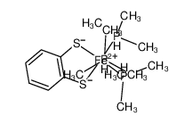 [Fe(o-benzenedithiolato)(trimethylphosphine)3]_89993-80-6