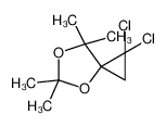 2,2-dichloro-5,5,7,7-tetramethyl-4,6-dioxaspiro[2.4]heptane_89995-46-0