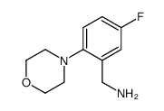 (5-fluoro-2-morpholin-4-ylphenyl)methanamine_905439-34-1