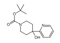 tert-butyl 4-hydroxy-4-pyridin-2-ylpiperidine-1-carboxylate_90606-75-0