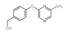 [4-(6-methylpyrazin-2-yl)oxyphenyl]methanol_906353-02-4