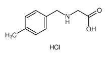 2-[(4-methylphenyl)methylamino]acetic acid,hydrochloride_91012-15-6
