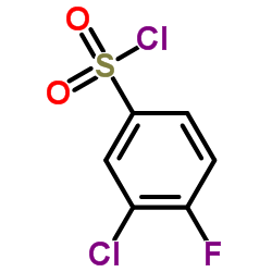 3-Chloro-4-fluorobenzenesulfonyl chloride_91170-93-3
