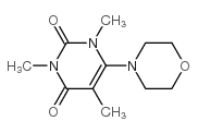 1,3,5-trimethyl-6-morpholin-4-ylpyrimidine-2,4-dione_91194-40-0