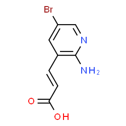 3-(2-AMINO-5-BROMO-PYRIDIN-3-YL)-ACRYLIC ACID_912760-82-8