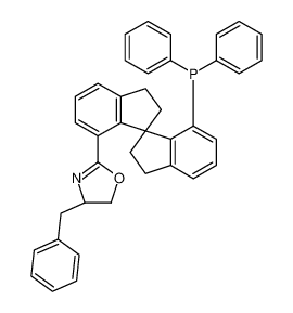 [(3S)-4-[(4S)-4-benzyl-4,5-dihydro-1,3-oxazol-2-yl]-3,3'-spirobi[1,2-dihydroindene]-4'-yl]-diphenylphosphane_913829-88-6