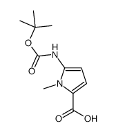 1-methyl-5-[(2-methylpropan-2-yl)oxycarbonylamino]pyrrole-2-carboxylic acid_914256-52-3