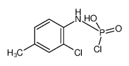 chloro-N-(2-chloro-4-methylphenyl)phosphonamidic acid_91467-51-5