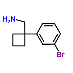 1-[1-(3-Bromophenyl)cyclobutyl]methanamine_915690-61-8