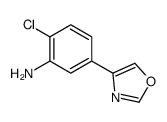 2-Chloro-5-(1,3-oxazol-4-yl)aniline_916051-61-1