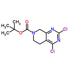 tert-Butyl 2,4-dichloro-5,6,7,8-tetrahydropyrido[3,4-d]pyrimidine-7-carboxylate_916420-27-4
