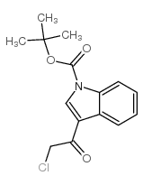 tert-butyl 3-(2-chloroacetyl)indole-1-carboxylate_916818-18-3