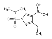 [1-(dimethylsulfamoyl)-3-ethylpyrazol-4-yl]boronic acid_917925-63-4