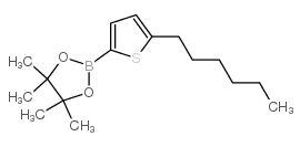 2-(5-hexylthiophen-2-yl)-4,4,5,5-tetramethyl-1,3,2-dioxaborolane_917985-54-7