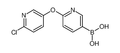 [6-(6-chloropyridin-3-yl)oxypyridin-3-yl]boronic acid_918138-40-6