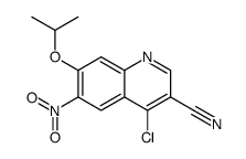 4-chloro-6-nitro-7-propan-2-yloxyquinoline-3-carbonitrile_919482-03-4