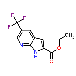 Ethyl 5-(trifluoromethyl)-1H-pyrrolo[2,3-b]pyridine-2-carboxylate_920978-97-8
