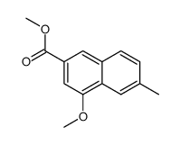 Methyl 4-methoxy-6-methyl-2-naphthoate_92190-56-2