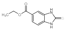 1h-benzimidazole-5-carboxylic acid, 2,3-dihydro-2-thioxo-, ethyl ester_92807-00-6
