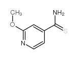 2-Methoxy-4-pyridinecarbothioamide_929972-07-6