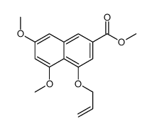 Methyl 4-(allyloxy)-5,7-dimethoxy-2-naphthoate_93652-96-1