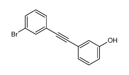 3-[2-(3-bromophenyl)ethynyl]phenol_937593-03-8