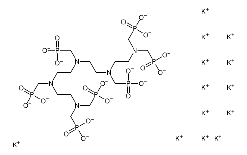 tridecapotassium,N'-[2-[bis(phosphonatomethyl)amino]ethyl]-N-[2-[2-[bis(phosphonatomethyl)amino]ethyl-(phosphonatomethyl)amino]ethyl]-N,N'-bis(phosphonatomethyl)ethane-1,2-diamine,hydron_93939-94-7