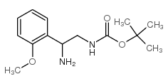[2-amino-2-(2-methoxy-phenyl)-ethyl]-carbamic acid tert-butyl ester hydrochloride_939760-42-6