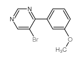 5-Bromo-4-(3-methoxyphenyl)pyrimidine_941294-40-2