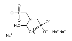 trisodium,hydroxy-[[phosphonatomethyl(propan-2-yl)amino]methyl]phosphinate_94199-82-3