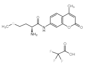(2S)-2-amino-N-(4-methyl-2-oxochromen-7-yl)-4-methylsulfanylbutanamide,2,2,2-trifluoroacetic acid_94367-35-8