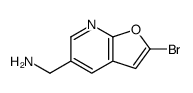 (2-bromofuro[2,3-b]pyridin-5-yl)methanamine_944709-59-5