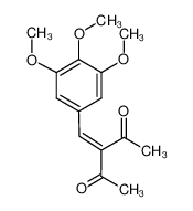 3-(3,4,5-trimethoxybenzylidene)pentane-2,4-dione_945558-97-4
