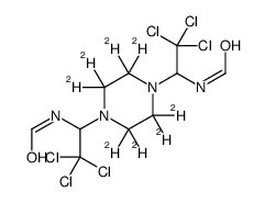 1,4-bis(2,2,2-trichloro-1-formamidoethyl)piperazine-d8_948595-12-8