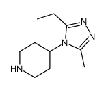 4-(3-ethyl-5-methyl-1,2,4-triazol-4-yl)piperidine_949100-20-3