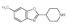 6-Methyl-2-piperidin-4-yl-1,3-benzoxazole_951921-15-6