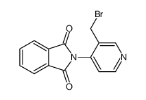 2-[3-(Bromomethyl)-4-pyridinyl]-1H-isoindole-1,3(2H)-dione_954240-74-5