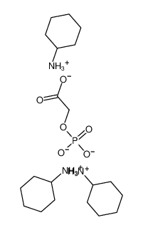 cyclohexylazanium,2-phosphonatooxyacetate_95648-83-2