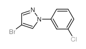4-Bromo-1-(3-chlorophenyl)-1H-pyrazole_957034-94-5