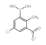 (5-Chloro-2-methyl-3-nitrophenyl)boronic acid_957060-80-9