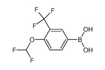 [4-(difluoromethoxy)-3-(trifluoromethyl)phenyl]boronic acid_958451-79-1