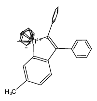 1,1-bis(η5-cyclopentadienyl)-2,3-diphenyl-6-methylbenzotitanole_96126-37-3