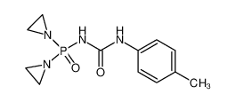 1-(bis-aziridin-1-yl-phosphinoyl)-3-p-tolyl-urea_96130-92-6